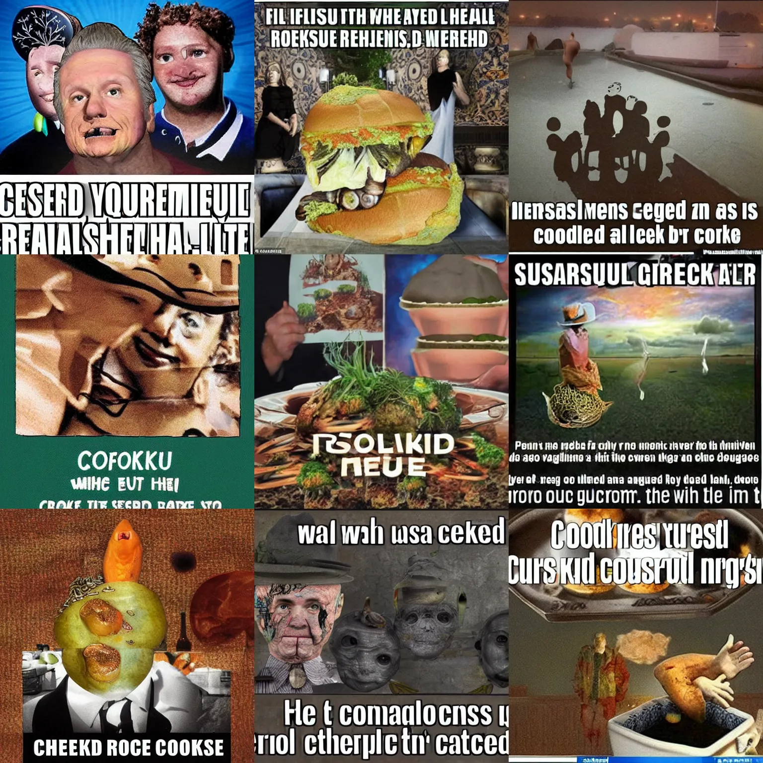 Prompt: surreal memes cooked