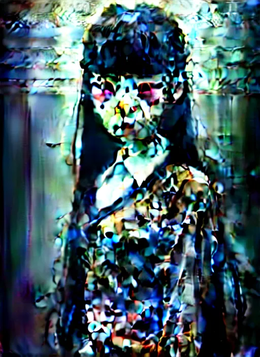 Image similar to an attractively pretty young woman with morbid thoughts wearing a Japanese-style school uniform, she is the queen of black roses, by Casey Baugh, Steve Caldwell, Gottfried Helnwein, Yasunari Ikenaga, and Range Murata, digital render, hyperrealism, 1970s Italian film lighting, 8k resolution, masterpiece work.