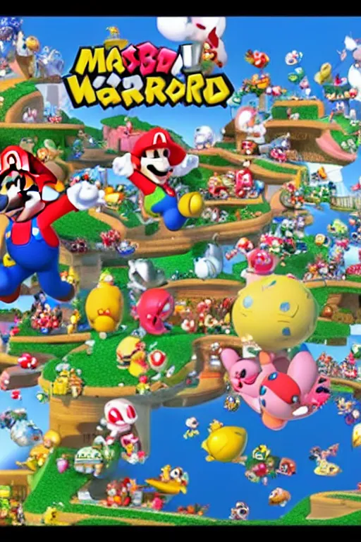 Image similar to marioworld