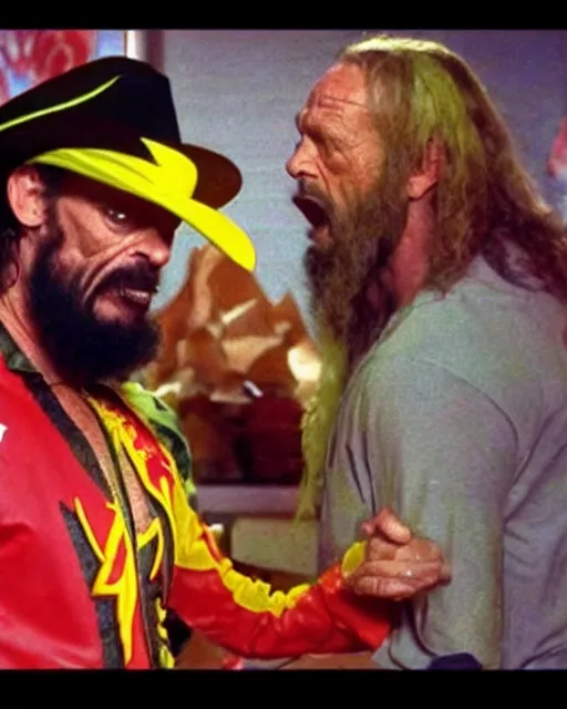 Image similar to Nacho Man Randy Savage