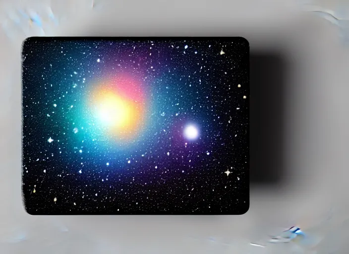 Image similar to a minimalistic sticker illustration of a galaxy, minimalism, artstation, 4 k
