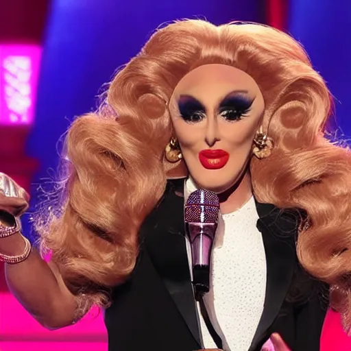 Image similar to rudy guiliani wins rupauls drag race