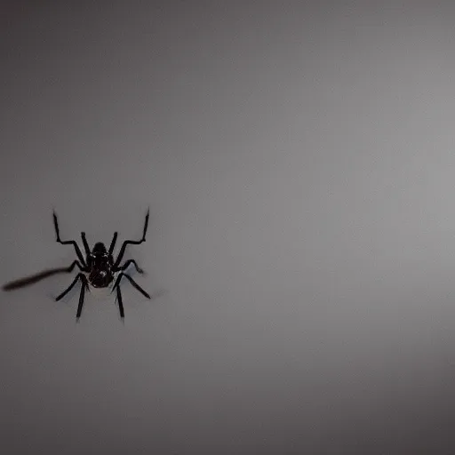 Prompt: cinematic headshot portrait of a spider flies in the space, movie still, more details, dramatic lighting