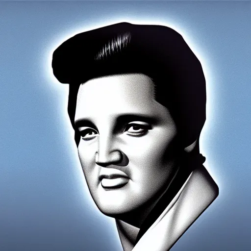 Prompt: Elvis Presley in Minecraft, 8k, award-winning