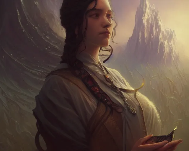 Image similar to photography of h. p. lovecraft, deep focus, d & d, fantasy, intricate, elegant, highly detailed, digital painting, artstation, concept art, matte, sharp focus, illustration, hearthstone, art by artgerm and greg rutkowski and alphonse mucha