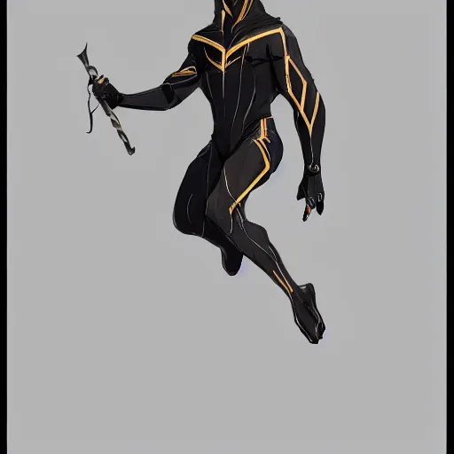 Image similar to a hero named rope man, his suit is black and blue and he has a bat like wing suit under it, mystic, concept art, artstation, greg rutkowski, reference sheet