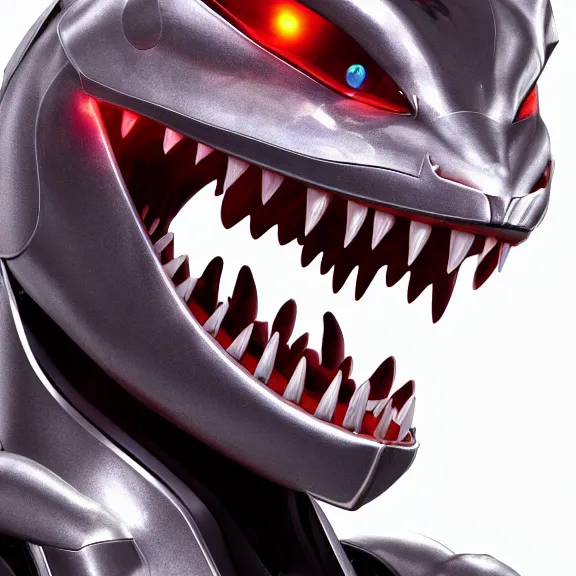 Image similar to close up mawshot of a cute elegant beautiful stunning anthropomorphic female robot dragon, with sleek silver metal armor, glowing OLED visor, facing the camera, the open maw being highly detailed and soft, with a gullet at the end, food pov, prey pov, about to be eaten, vore, digital art, pov furry art, anthro art, furry, warframe art, high quality, 3D realistic, dragon mawshot, maw art, macro art, micro art, dragon art, Furaffinity, Deviantart, Eka's Portal, G6