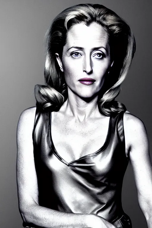 Image similar to gillian anderson as an alien queen