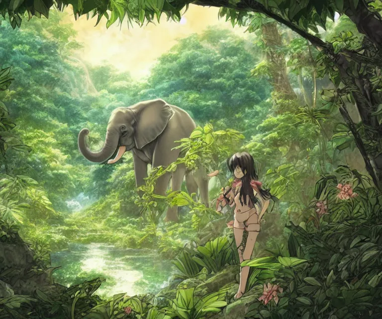 Discover more than 182 anime jungle background super hot -  awesomeenglish.edu.vn