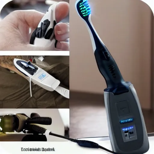 Image similar to Tactical electrical toothbrush