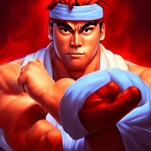 ArtStation - Ryu - Street Fighter II