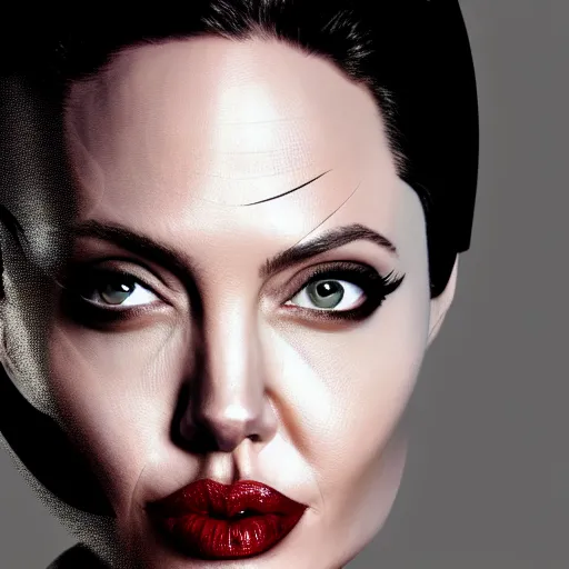 Prompt: Angelina Jolie as Catwoman 8k hdr amazing lighting