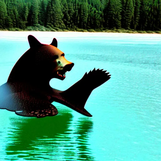 Image similar to bear shark