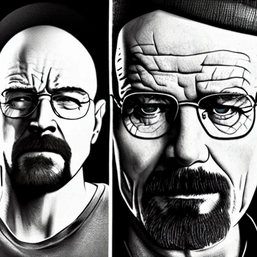 Image similar to Breaking bad in the style of Ingrid Vang Nyman