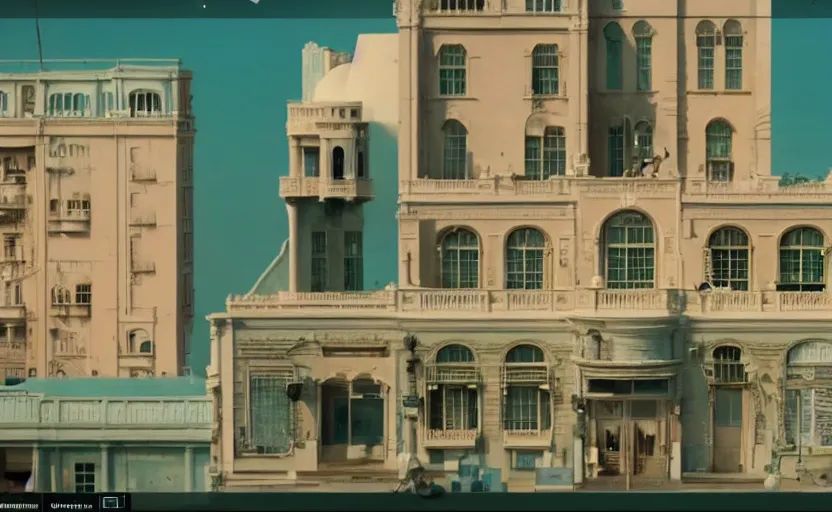 Image similar to high quality high detail movie screenshot by wes anderson, hd,