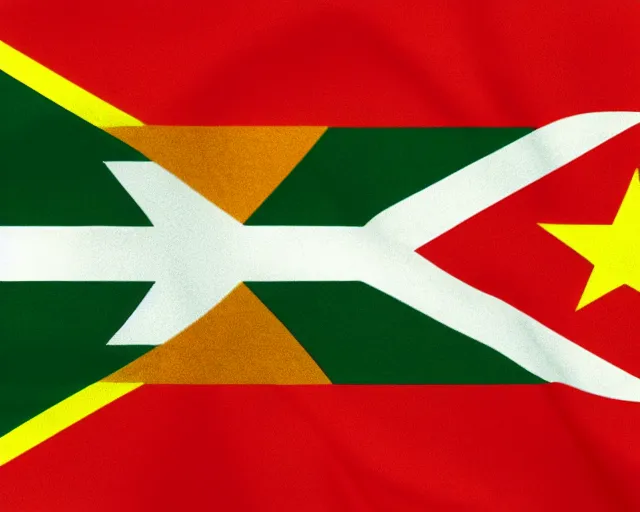 Image similar to myanmar, flag of burma ( myanmar ), myanmar flag, flag of burma, beautifully drawn and colored, 4 k, 8 k