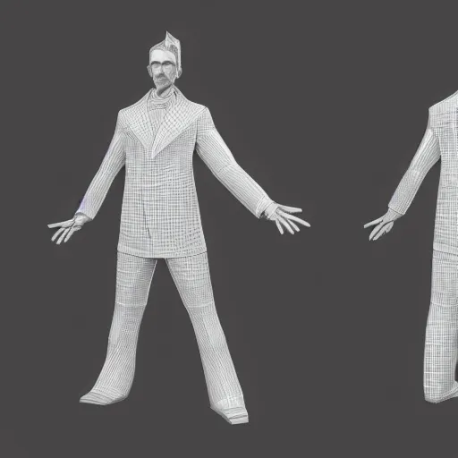 3d render of Nikola Tesla in the Arcane style, league | Stable Diffusion |  OpenArt