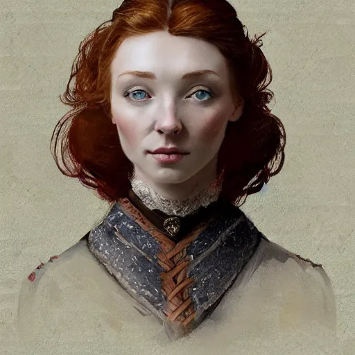 Image similar to eleanor tomlinson posing in victorian garb, highly detailed, digital painting, artstation, concept art, smooth, sharp focus, illustration