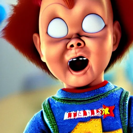 Image similar to Chucky in Toy Story