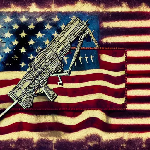 Prompt: weapons american flag scariest horror nightmare by junji ito and horiyoshi iii, digital art, deepdream cosmic, 3 d high definition, trending on artstation, photorealistic, high resolution, 8 k, octane, hyper detailed, trending on deviantart insane details, intricate, elite, ornate, elegant trend, highly detailed and intricate, sharp focus, photography, unreal engine