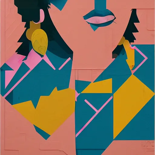 Prompt: Jamaica profile picture by Sachin Teng, asymmetrical, Organic Painting , Matte Painting, geometric shapes, hard edges, graffiti, street art:2 by Sachin Teng:4