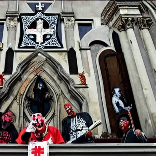 Image similar to icp takes on the Catholic Church,