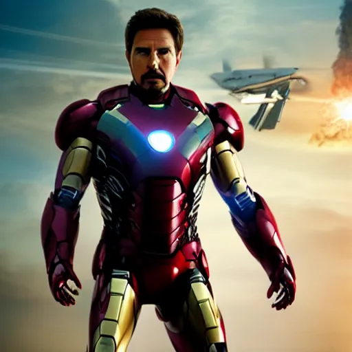 Image similar to tom cruise as Iron Man