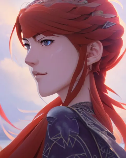 Prompt: azctec warrior, katherine mcnamara, detailed perfect face, exquisite details, fire magic, mid view, design on a white background, by studio muti, greg rutkowski makoto shinkai takashi takeuchi studio ghibli