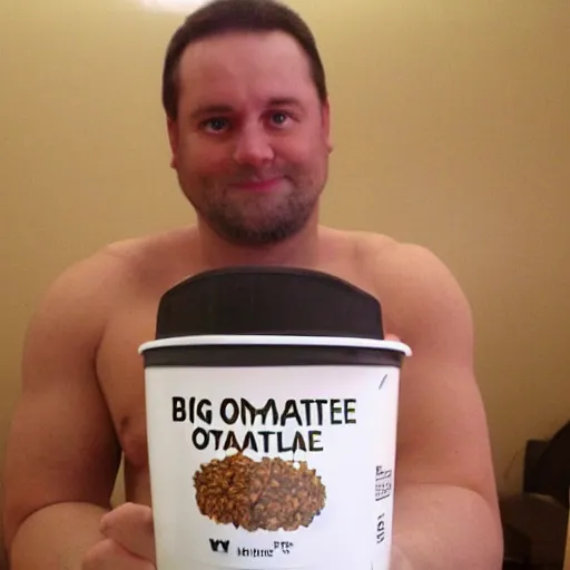 Image similar to Big Man, Big Oatmeal