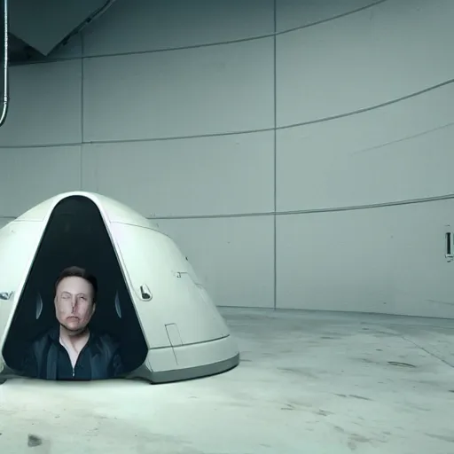 Prompt: Elon Musk with dog cone head on, realistic artstyle, wide shot, dramatic lighting, octane render, hyperrealistic, high quality, highly detailed, HD, beautiful, cinematic, 8k, unreal engine, facial accuracy, symmetrical