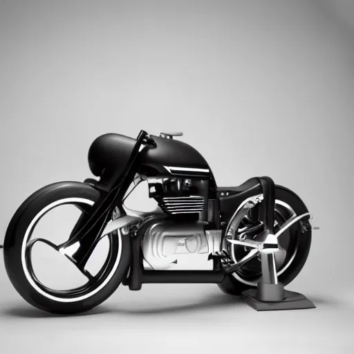 Prompt: a studio photo of a jet bike