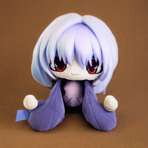 Prompt: cute fumo plush of the lonely creature from the depth of the seas, abyss dweller, chibi, vray