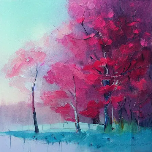 Image similar to gorgeous painting by christen købke