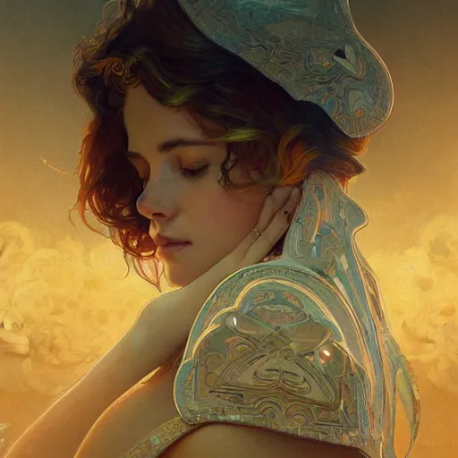 Image similar to The heart beat of the universe, intricate, highly detailed, digital painting, artstation, concept art, sharp focus, cinematic lighting, illustration, art by artgerm and greg rutkowski, alphonse mucha, cgsociety