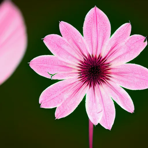 Image similar to an alien flower, 8k HD photo