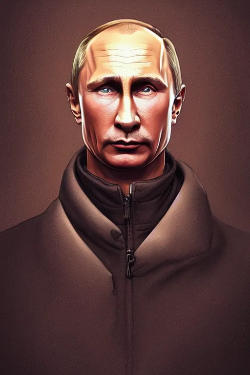 Image similar to vladimir putin as a homer from the simpsons cartoon, realistic portrait, symmetrical, highly detailed, digital painting, artstation, concept art, smooth, sharp focus, illustration, cinematic lighting, art by artgerm and greg rutkowski and alphonse mucha