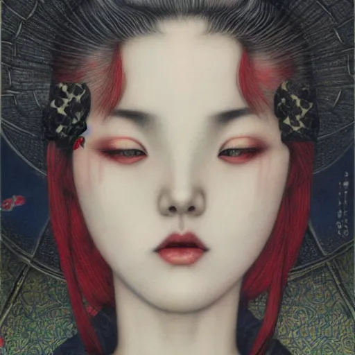 Image similar to photo of young woman by chie yoshii