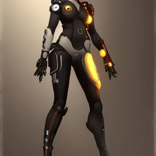 OverFire on X: Early concept art of Tracer ⚡ As the earliest hero created  for Overwatch, Tracer became a prototype of sorts for the game's other  characters and was inspired by the