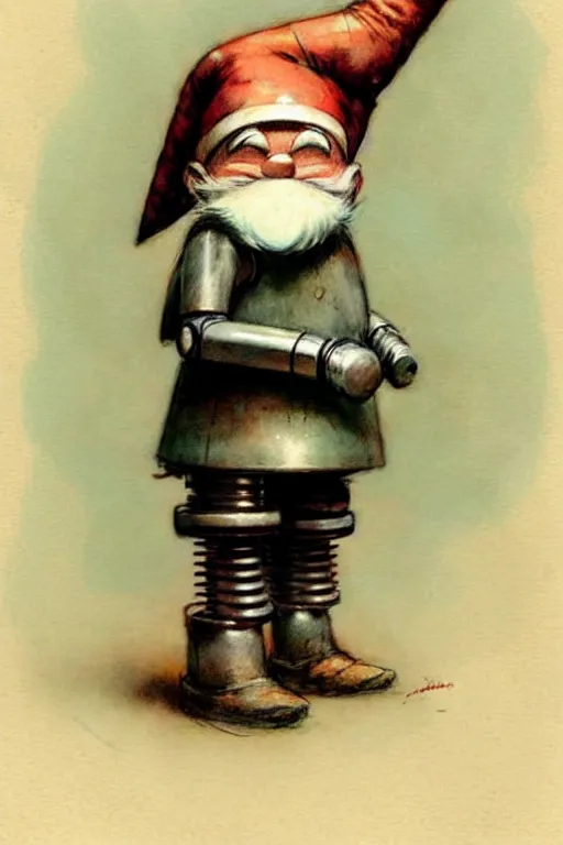 Image similar to ( ( ( ( ( 1 9 5 0 s robot knome. muted colors. ) ) ) ) ) by jean - baptiste monge!!!!!!!!!!!!!!!!!!!!!!!!!!!!!!