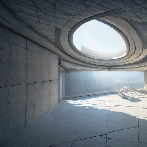 Image similar to ultra mega super hyper realistic Digital concept interior design of futuristic castle. Natural white sunlight from the transperient roof. Rendered in VRAY and DaVinci Resolve and MAXWELL and LUMION 3D, Volumetric natural light