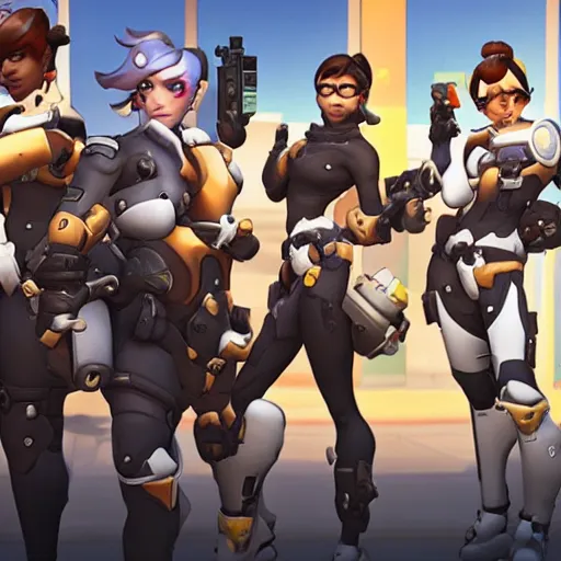 Prompt: overwatch as a heist movie