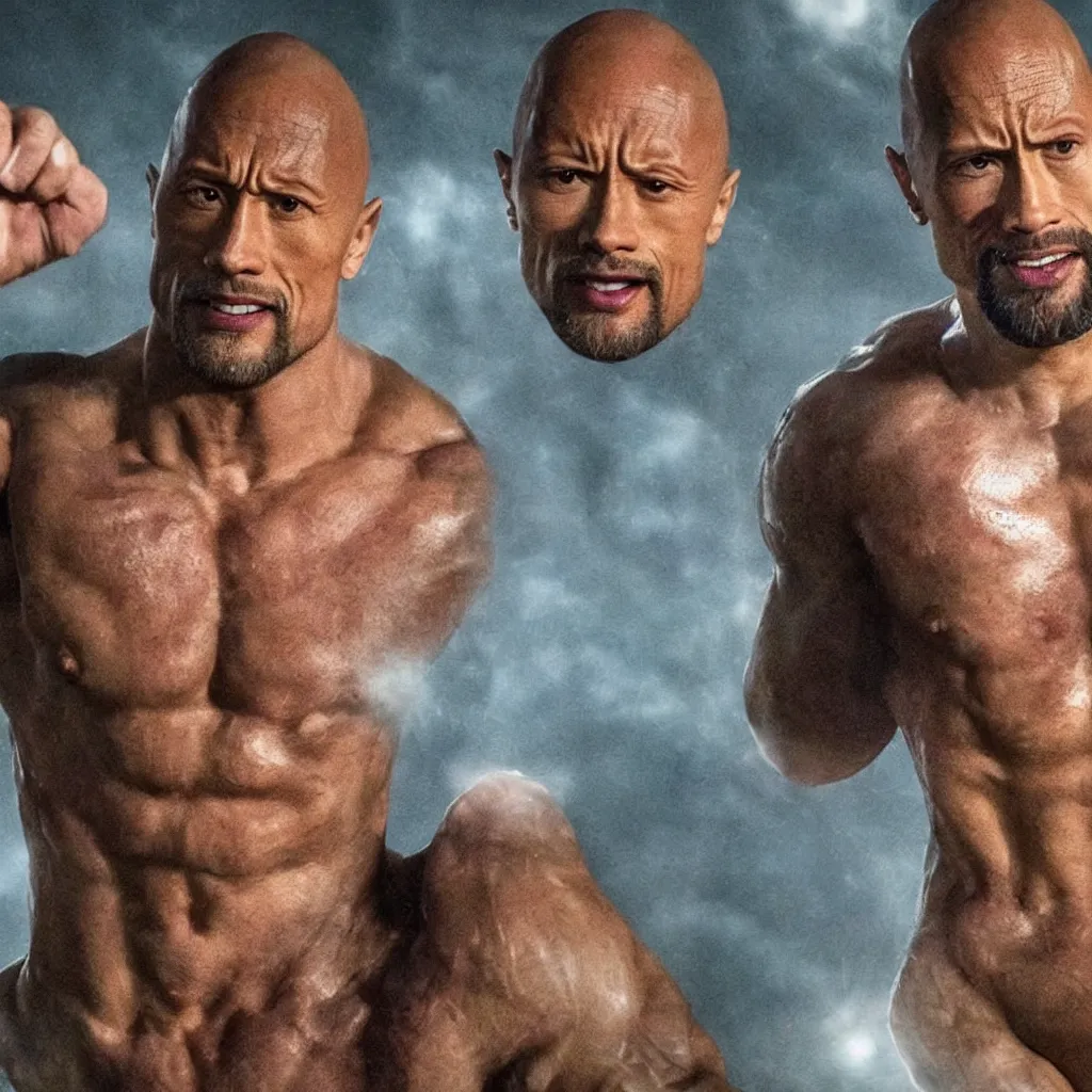 Prompt: Dwayne Johnson casting in stranger things season 5