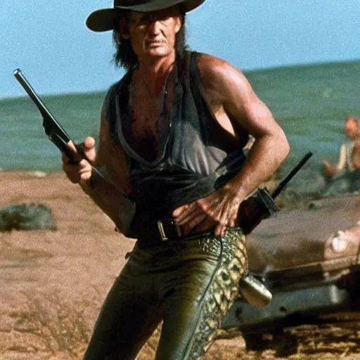 Image similar to crocodile dundee leaked photo