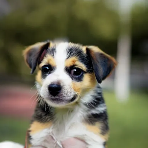 Image similar to of an adorable portrait of a cute puppy