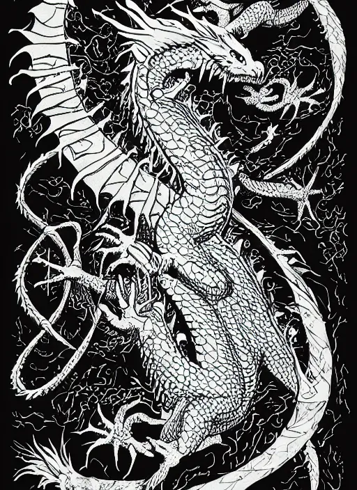 Image similar to dragon by richey beckett