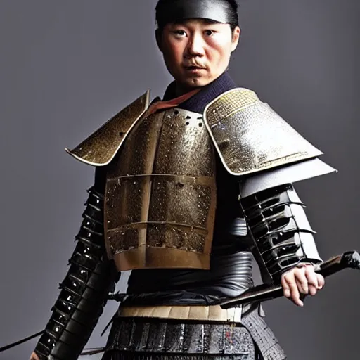 Prompt: samurai armour