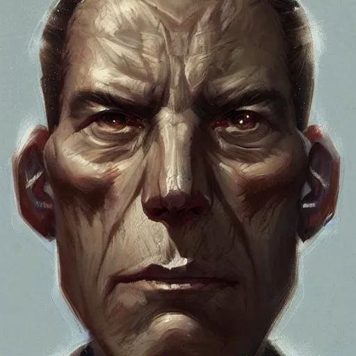 Prompt: portrait of a man by greg rutkowski, admiral jagged fel, star wars expanded universe, he is about 6 0 years old, wearing uniform of the galactic alliance navy, highly detailed portrait, digital painting, artstation, concept art, smooth, sharp foccus ilustration, artstation hq