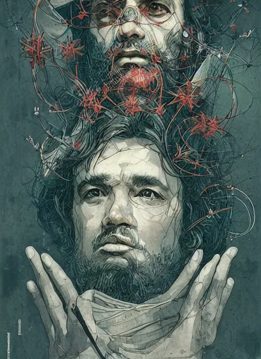 Image similar to karl marx 6 6 9, eun emerging from renaissance italy into a cyberpunk mutiversal realm by conrad roset, nicola samuri, dino valls, m. w. kaluta, jakub rebelka, rule of thirds, seductive look, beautiful