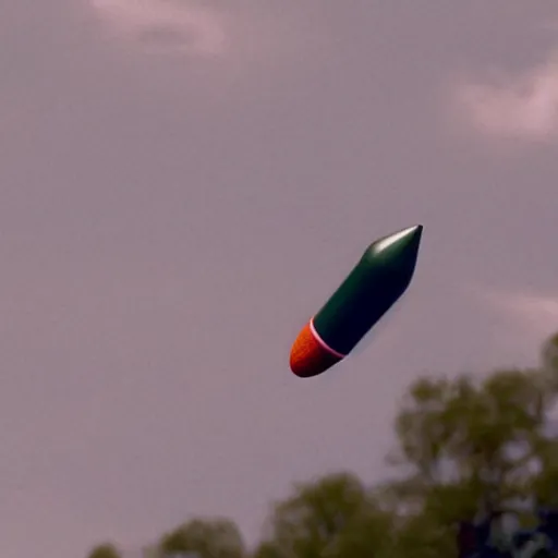 Image similar to close up zoom bullet flying through the air in slomo, slow motion, slomo guys,