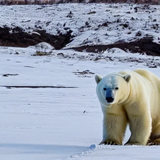 Image similar to rob schneider as a polar bear